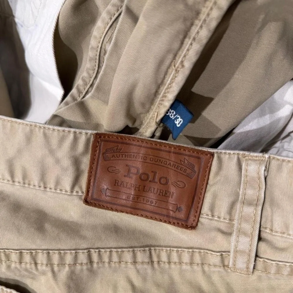 Polo Ralph‎ Lauren Men's Khaki Pants 39x29 Authentic Dungarees
